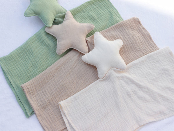 Organic muslin security blanket