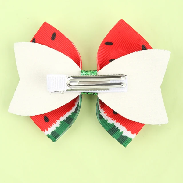 Watermelon hair clips for Palestine