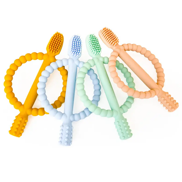 2 in 1 toothbrush teether