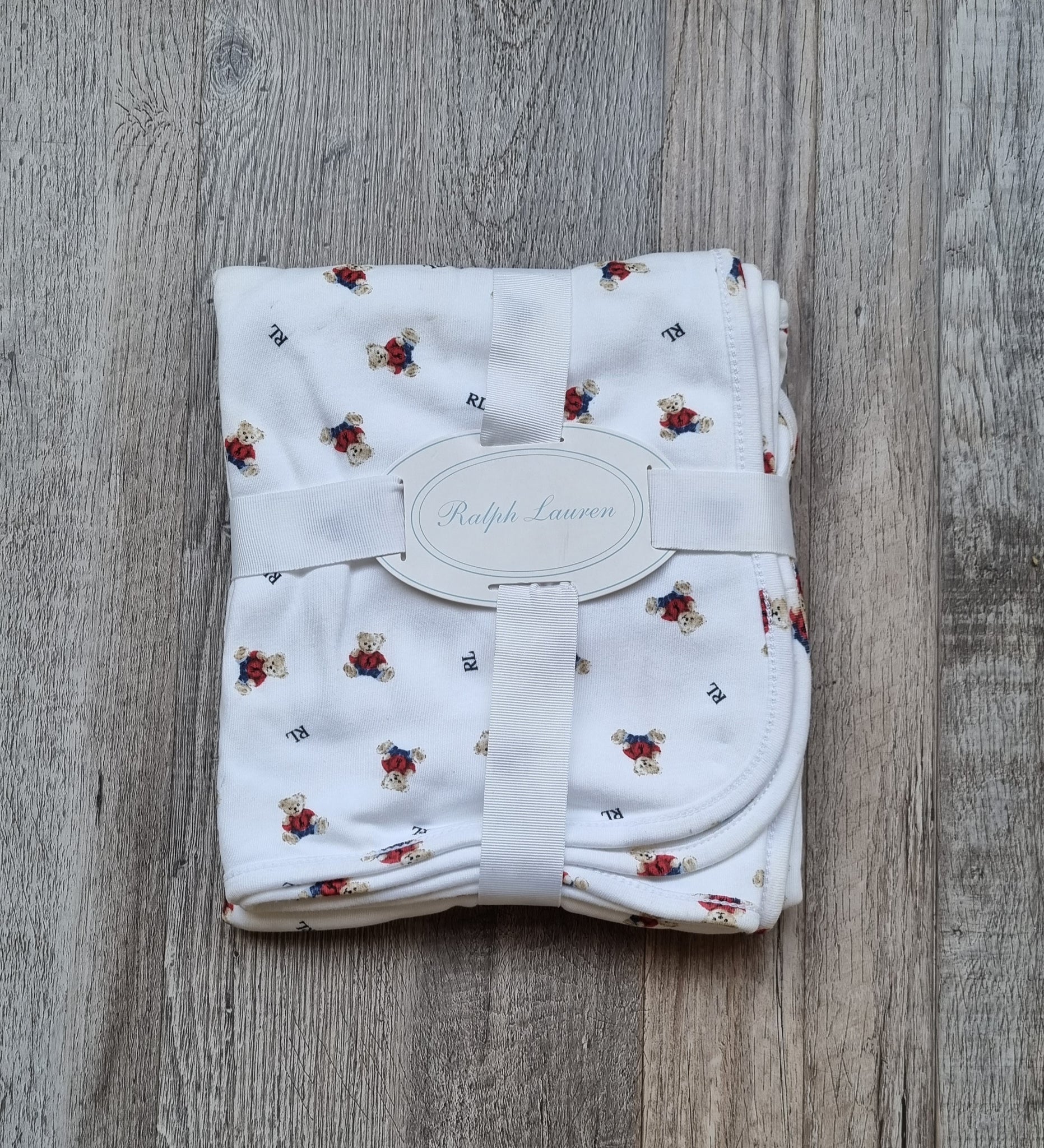 Ralph Lauren bear swaddle