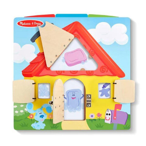 Melissa & Doug Blues Clues Wooden Lift-the-Flap Activity Board