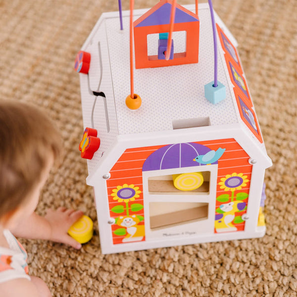 First Play Slide, Sort & Roll Activity Barn