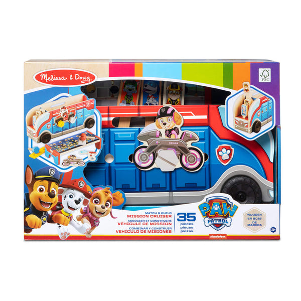 PAW Patrol Match & Build Mission Cruiser