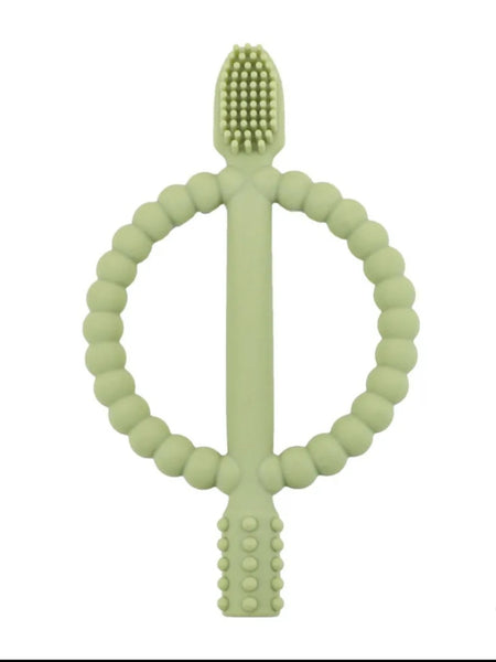 2 in 1 toothbrush teether