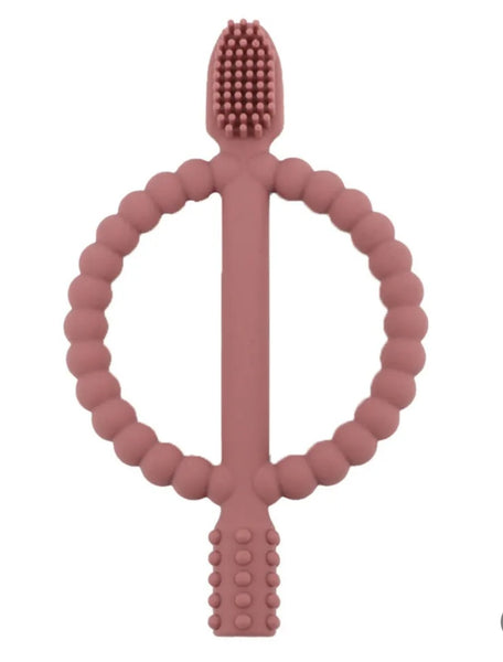 2 in 1 toothbrush teether