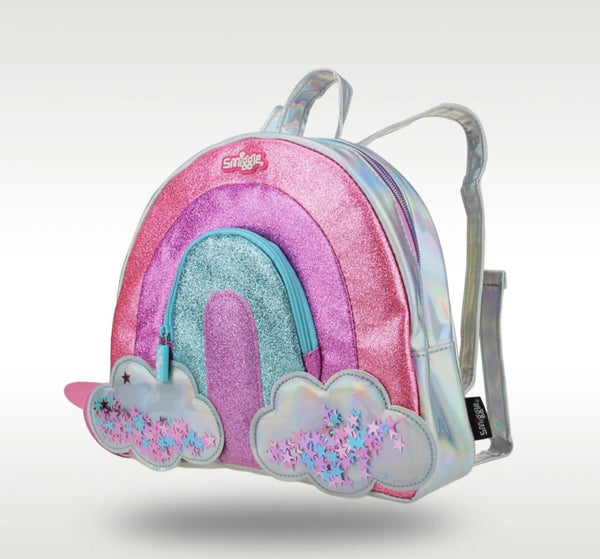 Smiggle rainbow backpack