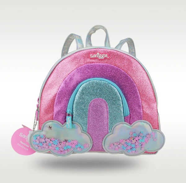 Smiggle rainbow backpack