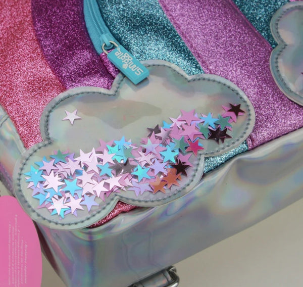 Smiggle rainbow backpack