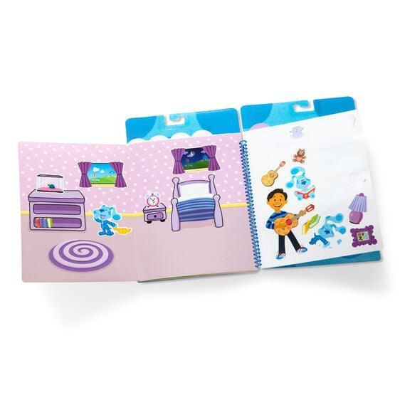 Melissa & Doug Blues Clues & You! Restickable Stickers - Places