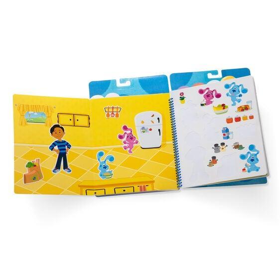 Melissa & Doug Blues Clues & You! Restickable Stickers - Places