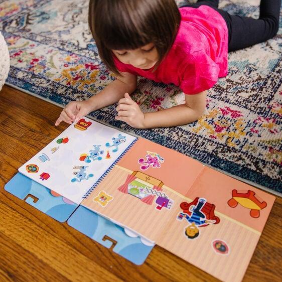 Melissa & Doug Blues Clues & You! Restickable Stickers - Places