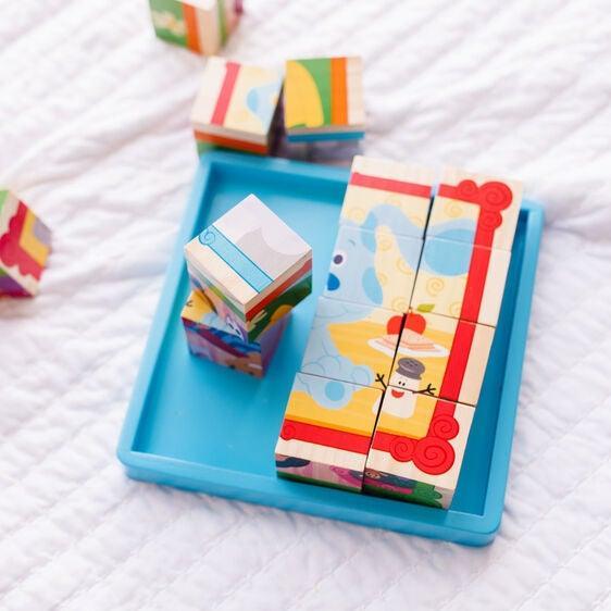 Melissa & Doug Blues Clues & You! - Wooden Cube Puzzle