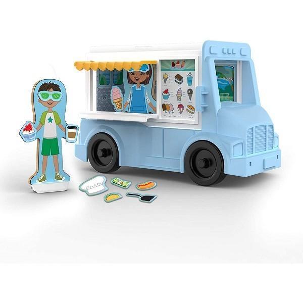 Melissa & Doug Magnetivity™ Magnetic Building Playset - Food Truck