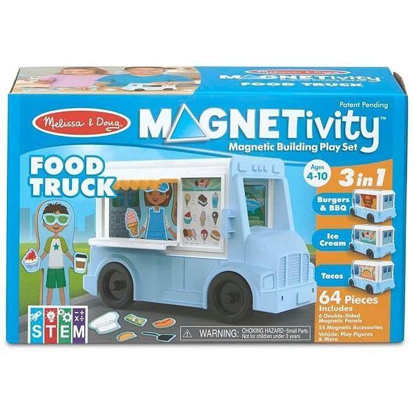 Melissa & Doug Magnetivity™ Magnetic Building Playset - Food Truck