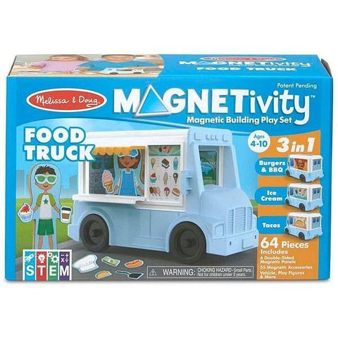 Melissa & Doug Magnetivity™ Magnetic Building Playset - Food Truck