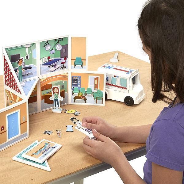 Melissa & Doug Magnetivity™ Magnetic Building Playset - Hospital