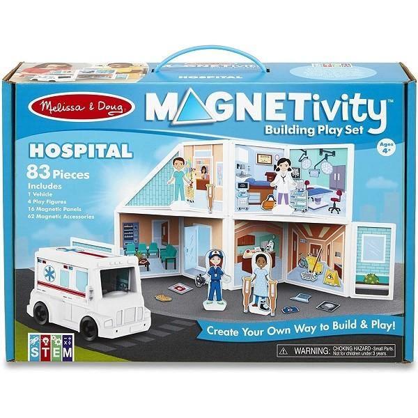 Melissa & Doug Magnetivity™ Magnetic Building Playset - Hospital