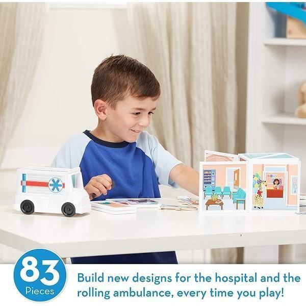 Melissa & Doug Magnetivity™ Magnetic Building Playset - Hospital