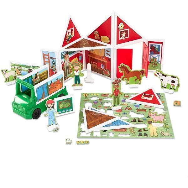 Melissa & Doug Magnetivity™ Magnetic Building Playset - On the Farm