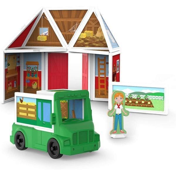 Melissa & Doug Magnetivity™ Magnetic Building Playset - On the Farm