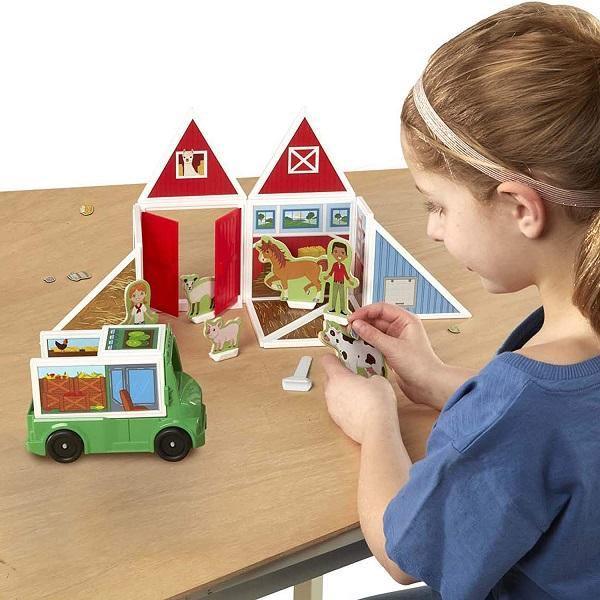 Melissa & Doug Magnetivity™ Magnetic Building Playset - On the Farm