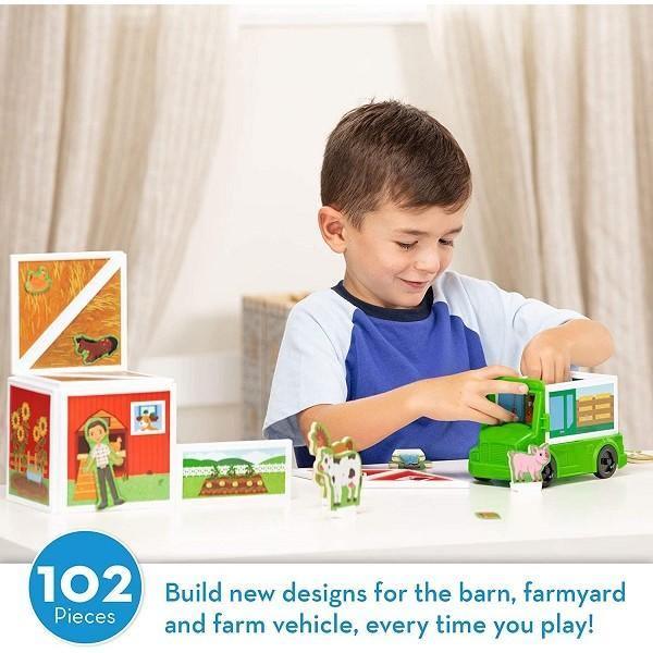 Melissa & Doug Magnetivity™ Magnetic Building Playset - On the Farm