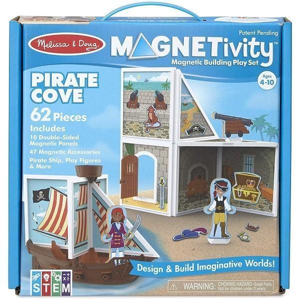 Melissa & Doug Magnetivity™ Magnetic Building Playset - Pirate