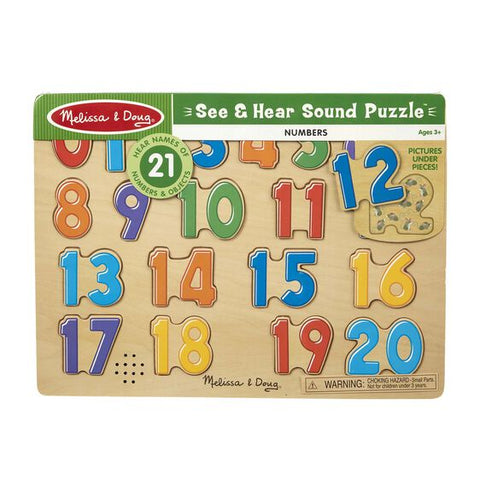 Numbers sound puzzle