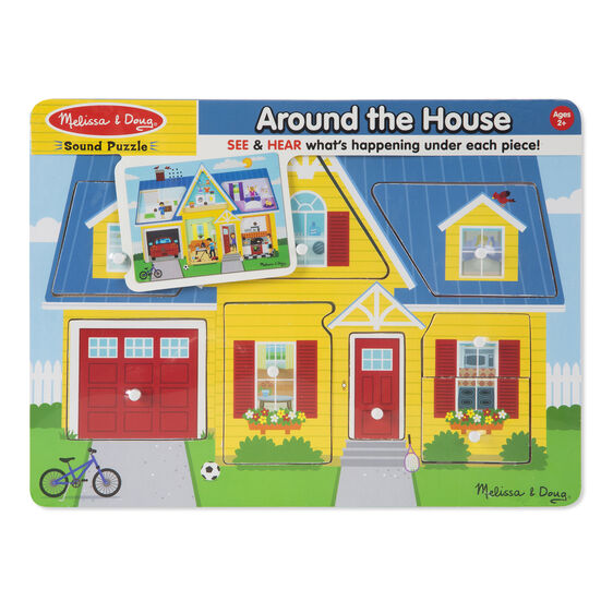 Around the house - sound puzzle