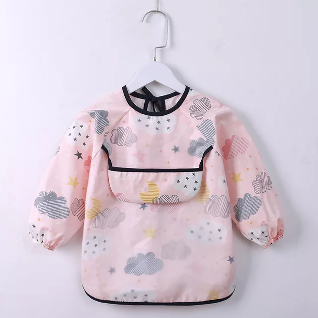 Pink Clouds Bib