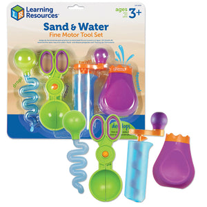 sand and water fine motor tool set