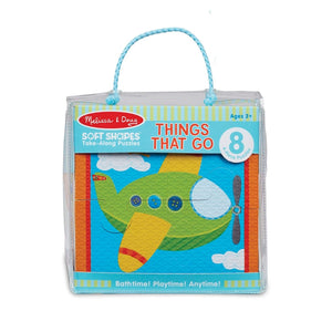 Melissa & Doug Soft Shapes Puzzle – Things That Go