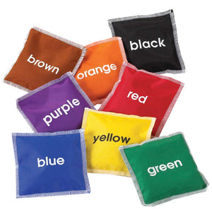 Colour bean bags 8 piece